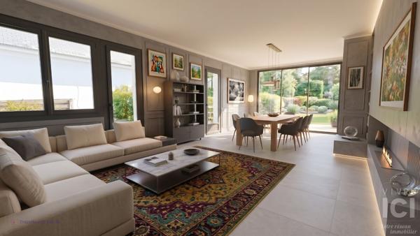 Orvault - Petit Chantilly , Maison familiale de 191m² , 6 chambres, Tram 3
