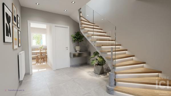 Orvault - Petit Chantilly , Maison familiale de 191m² , 6 chambres, Tram 3