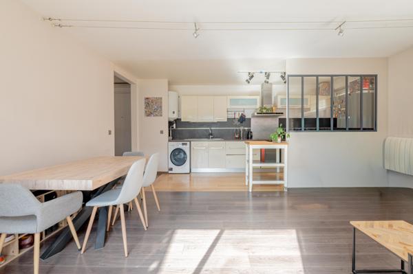 Montreuil (93100) Beau 3 pièces sans perte de place avec grande terrasse