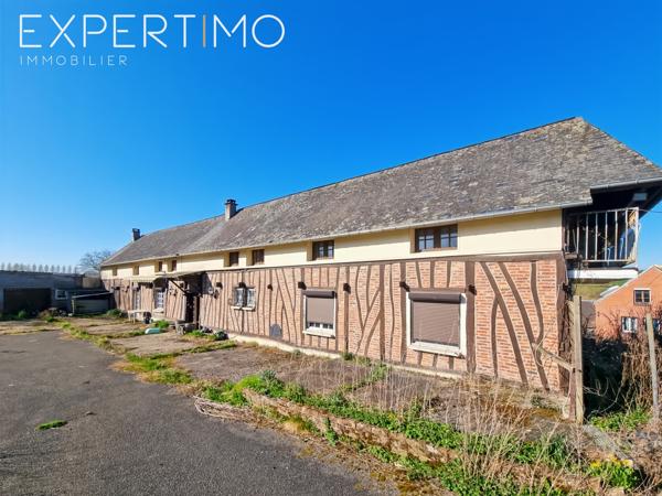Saint-Riquier-en-Rivière (76340) LONGERE A RENOVER ENTIEREMENT 286M²