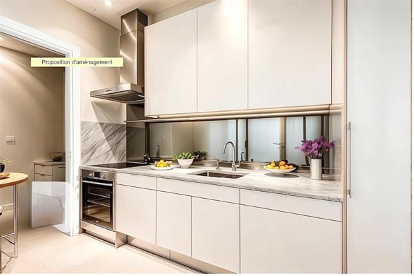 PARIS 17 – EMPLACEMENT PREMIUM/T1ou T2 LUMINEUX, CALME SUR JARDIN