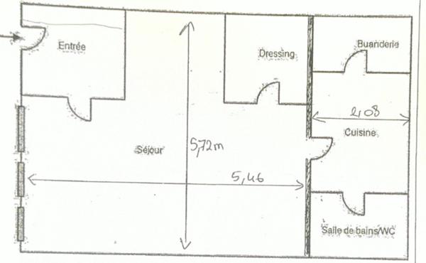 PARIS 17 – EMPLACEMENT PREMIUM/T1ou T2 LUMINEUX, CALME SUR JARDIN