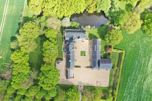 Authentique manoir Monument Historique à vendre en Haut-Anjou