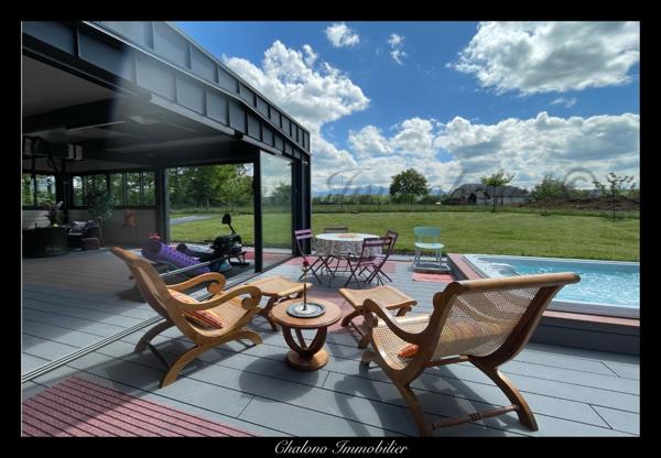 Tarbes (65000) DEPT 65 - TARBES - MAISON CONTEMPORAINE 266 M². 4 CHAMBRES, PISCINE, CADRE EXCEPTIONNEL
