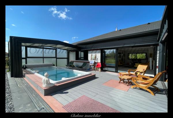 Tarbes (65000) DEPT 65 - TARBES - MAISON CONTEMPORAINE 266 M². 4 CHAMBRES, PISCINE, CADRE EXCEPTIONNEL