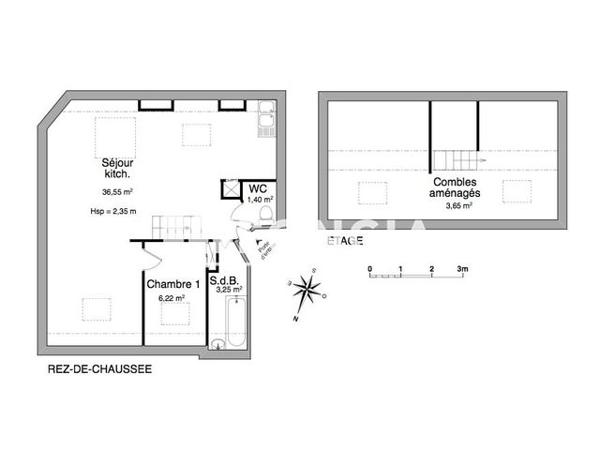 Location Appartement 2 pièces 51.1 m² - 5 RUE DU GRAND VERGER Nancy 54000