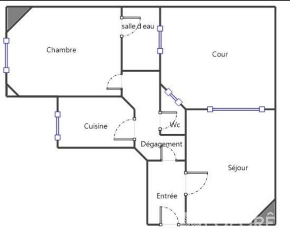 Achat appartement près de NEUILLY SUR SEINE - 2 pièce(s) - 44 m² - 438 000 €