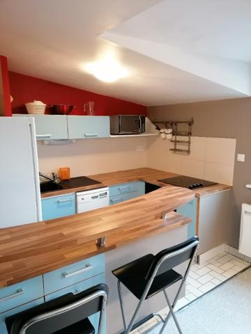 A LOUER BREST ST-MARTIN T2 MEUBLE DE 41 M²