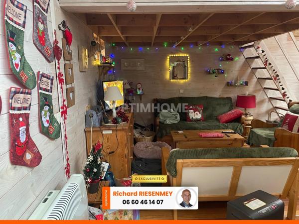 Chalet 40m² récent avec terrasse