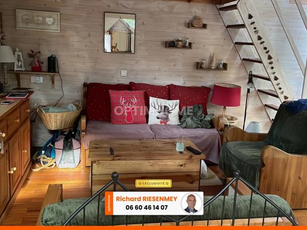 Chalet 40m² récent avec terrasse