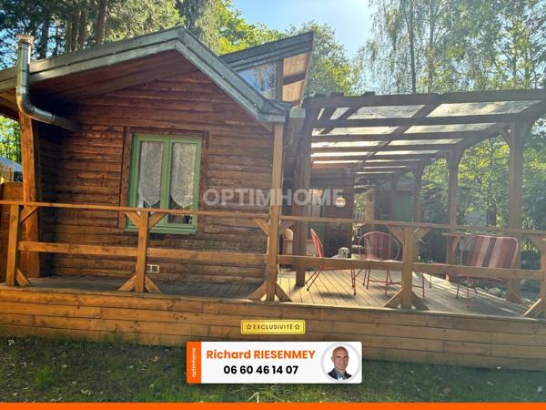 Chalet 40m² récent avec terrasse