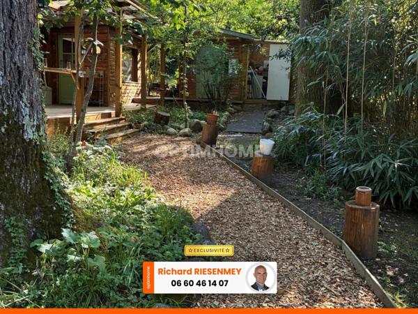 Chalet 40m² récent avec terrasse