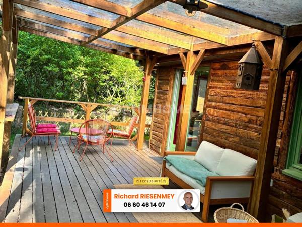 Chalet 40m² récent avec terrasse