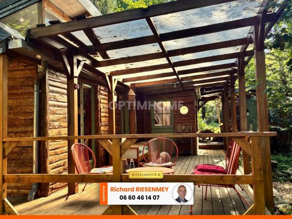 Chalet 40m² récent avec terrasse