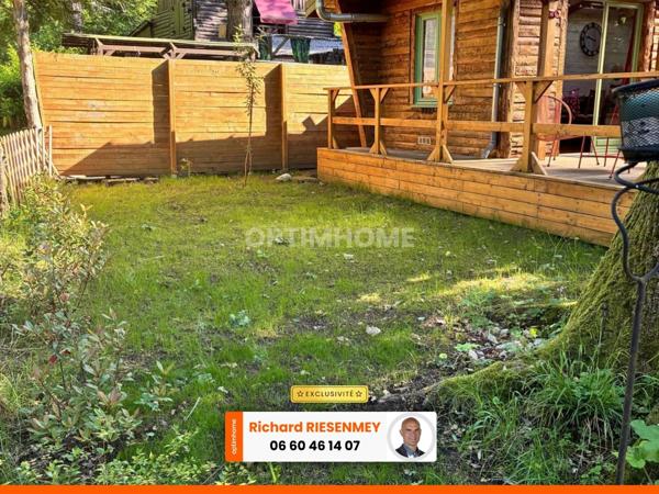 Chalet 40m² récent avec terrasse