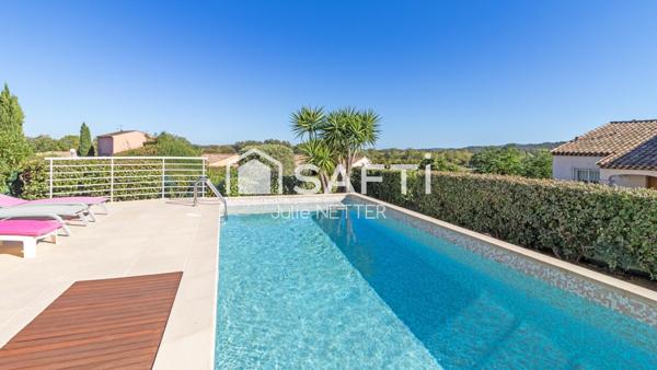 Maison 4 pièces , garage, piscine