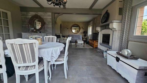 Magnifique Maison 3 ch, garage, jardin, étang, cave