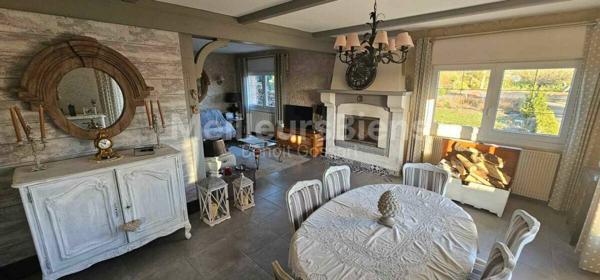 Magnifique Maison 3 ch, garage, jardin, étang, cave