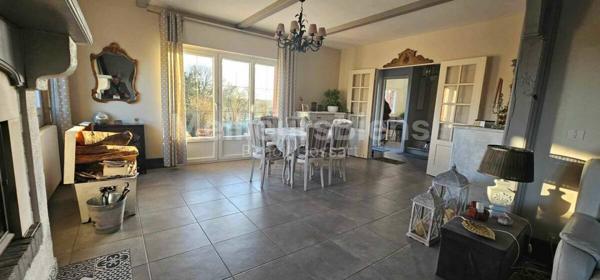 Magnifique Maison 3 ch, garage, jardin, étang, cave