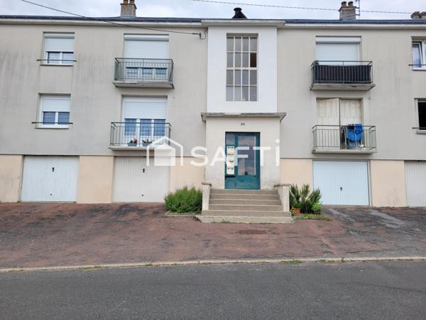 APPART loué 500€ (3 chambres + garage + verdure)