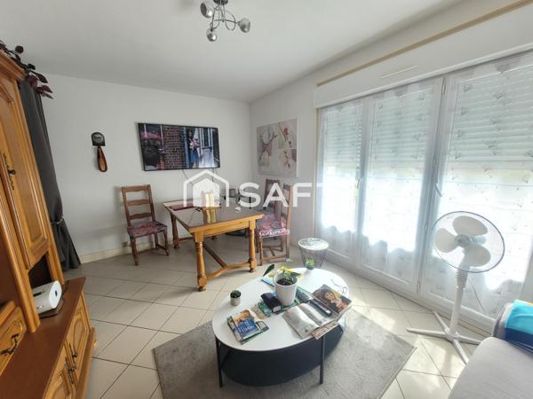 APPART loué 500€ (3 chambres + garage + verdure)