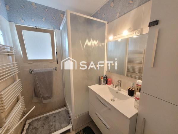 APPART loué 500€ (3 chambres + garage + verdure)