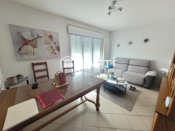 APPART loué 500€ (3 chambres + garage + verdure)