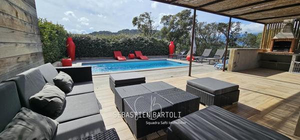 Villa moderne T4 avec piscine et T3+T2 indépendants