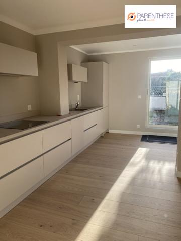 Maison semi individuelle / garage et jardin sud ouest