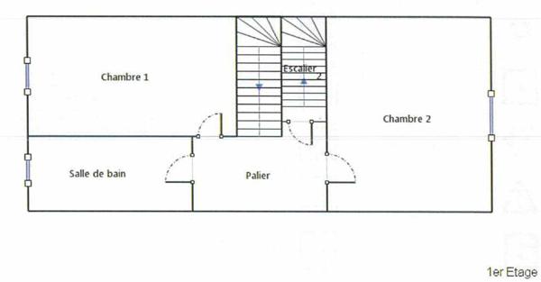 Charmante maison de village avec pierre et poutres apparentes