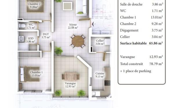 Appartement à vendre