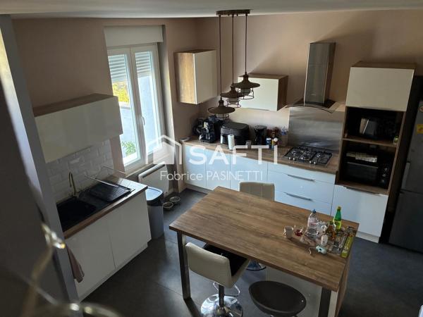 Maison rénovée 3 chambres /terrain 8 ares – Proche Luxembourg