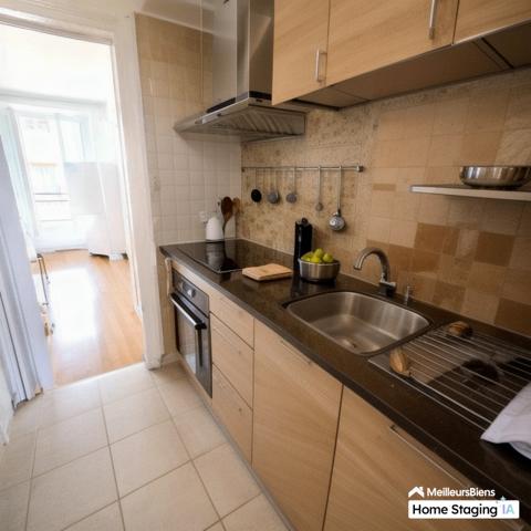 Studio place Voltaire à refaire entièrement