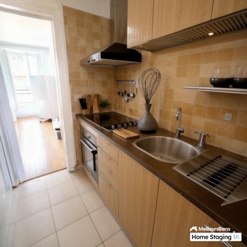 Studio place Voltaire à refaire entièrement