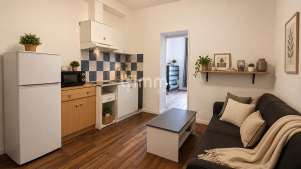 Appartement 2 pièces de 29 m² vendu loué – Idéal investisseur