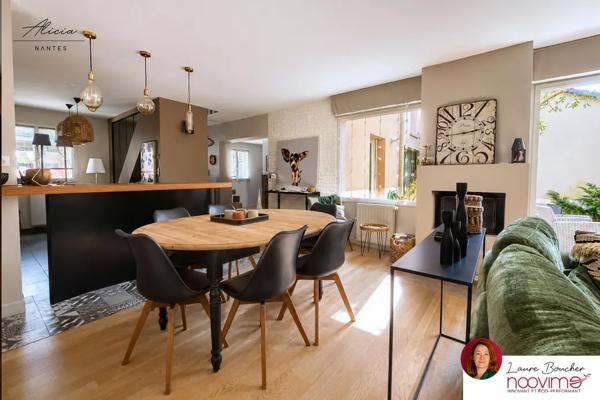 Maison familiale de 120 m2 avec 4 chambres, jardin et garage
