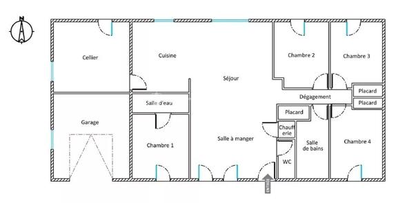 Vente                                                      Maison
                        
                     5 pièces                      121 m2                     à Soual