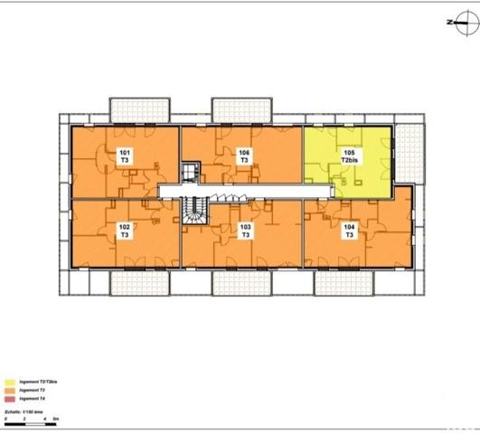 Appartement 3 pièces de 59 m² à Bruz (35170)