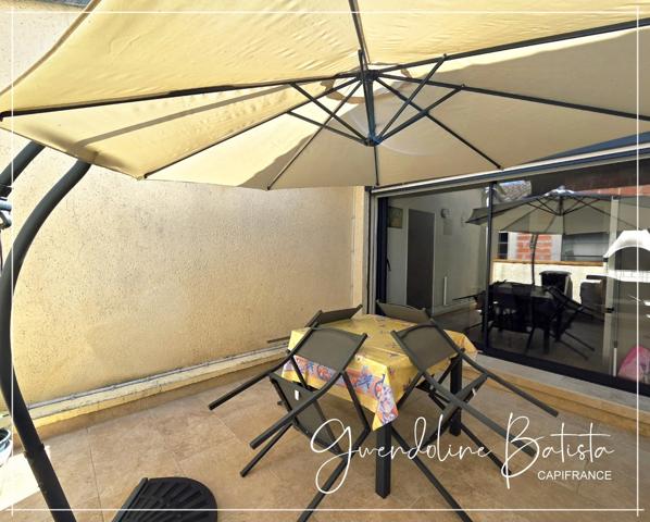 Maison de village en pierre 93m² (150m² surface utile) - 2 chambres - Terrasse 16m²