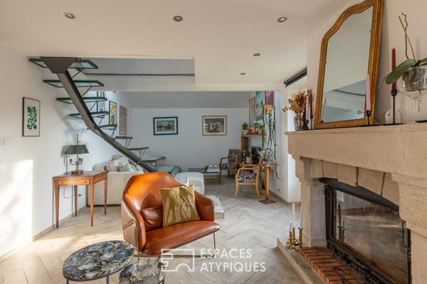 Duplex rénové avec terrasse et vue dégagée sur Metz Queuleu