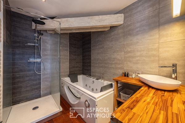 Terrasse tropézienne à Villeurbanne