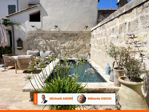 MAISON INTRA-MUROS AVEC PATIO ET PISCINE