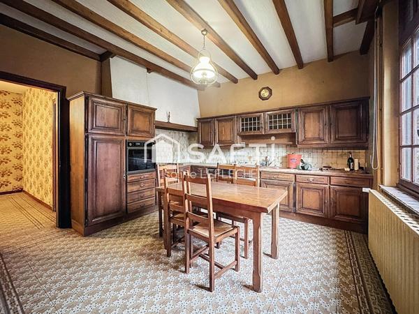 Maison en pierre meulière