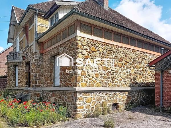 Maison en pierre meulière