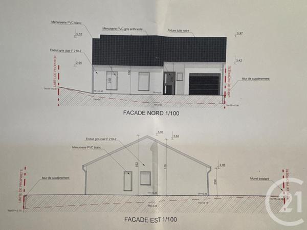 Terrain à vendre  381 m2 FREYMING MERLEBACH - 57