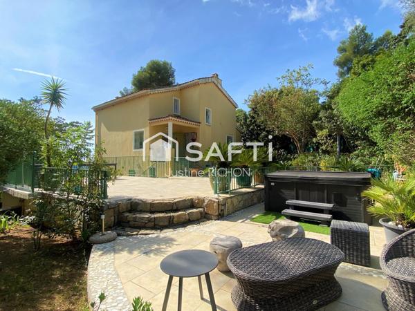 Bas Faron Escartefigue - Propriété familiale de standing avec vue panoramique et aperçu mer