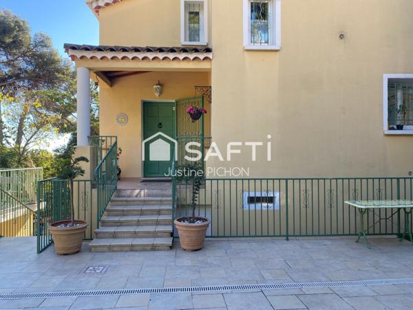 Bas Faron Escartefigue - Propriété familiale de standing avec vue panoramique et aperçu mer