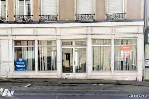 CHALONS EN CHAMPAGNE(51000) Secteur Rue Léon Bourgeois - LOCAL commercial pour environ 150m² 