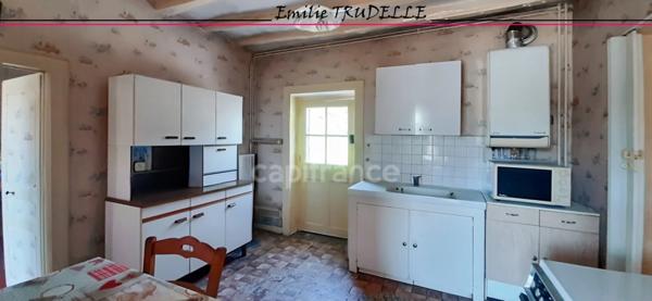 Maison à vendre T5 plain-pied SAINT CALAIS (72) 2 chambres, et jardin de 1510m²