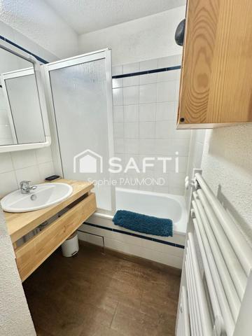 T1 plus coin montagne avec terrasse et jardin privatifs